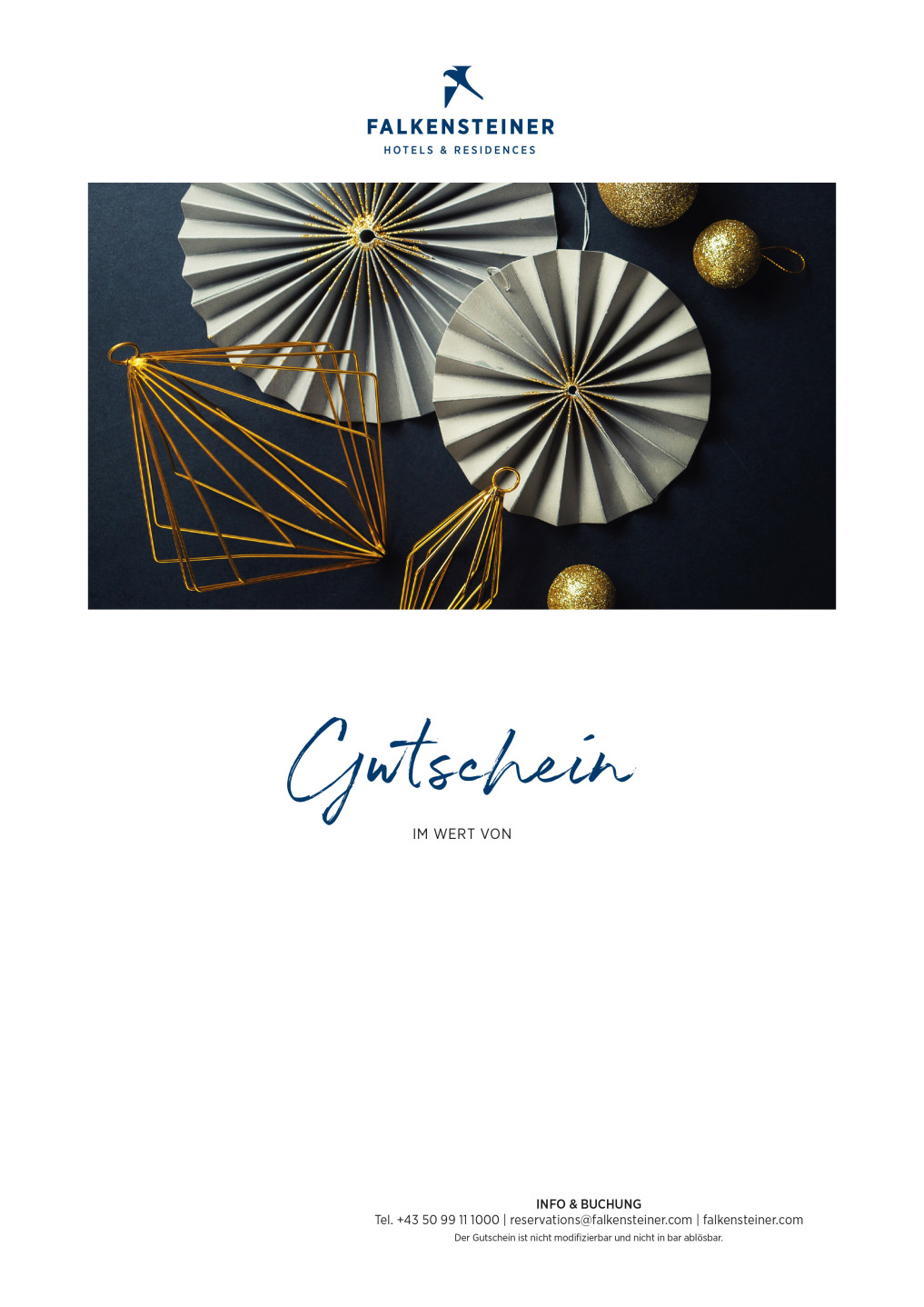 Wertgutschein Weihnachten